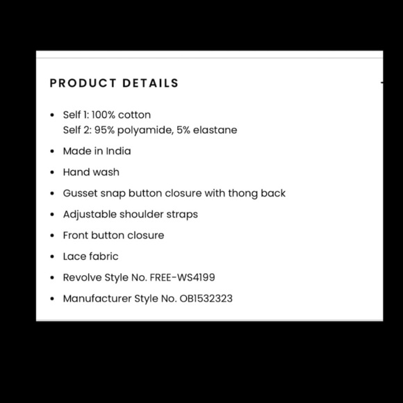 Free People Bodysuit. - Picture 5 of 5